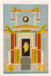 Grieks-Romeinse stijl, plaat VIII uit 